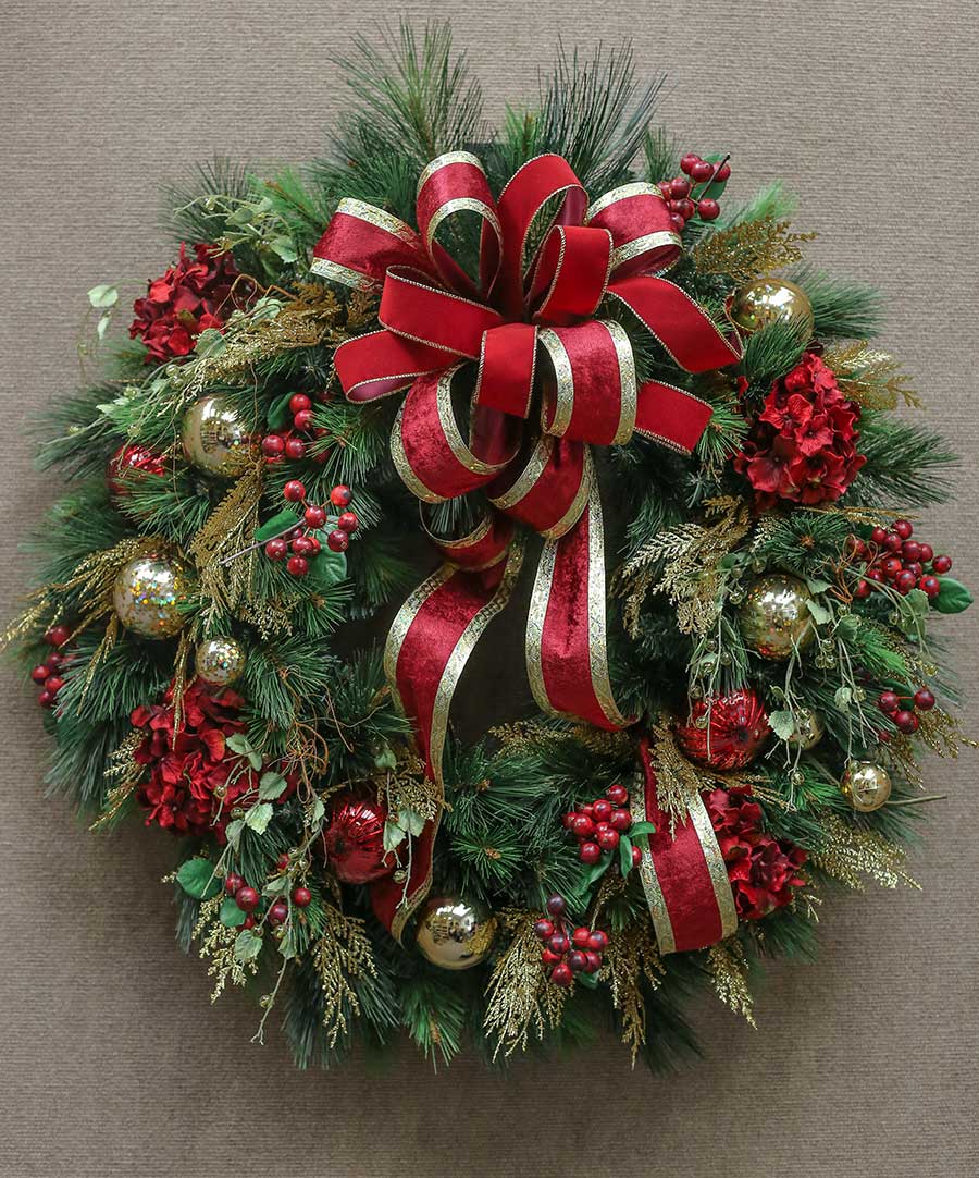 custom wreath
